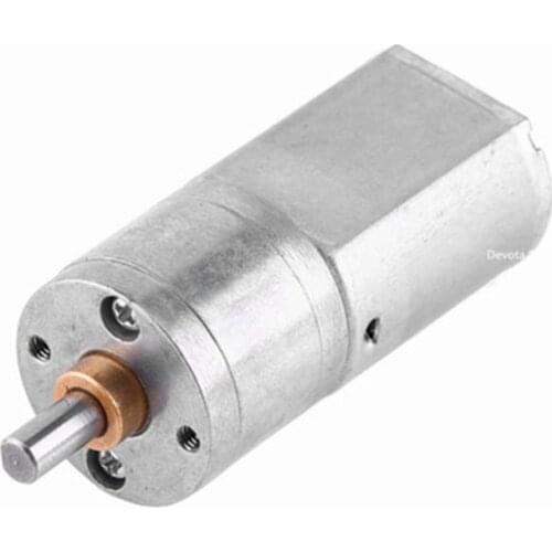 DC 12V Gear Motor Electric Reduction Motor 15~310RPM 20MM Full Metal Reduction Robot Lock Dog feeder MOTOR