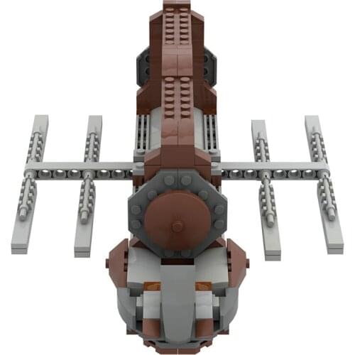MOC DIY Space Wars Attack Craft Model DIY Building Blocks Bricks Toy Kids Space DIY Birthday Present Children Boys Gift 246PCS