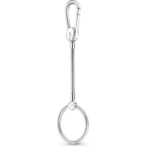 Original Moments Medium Bag Charm Holder With Crown O Necklace Pendant Fit 925 Sterling Silver Charm Europe Bracelet Diy Jewelry