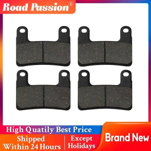 Road Passion Motorcycle Front Brake Pads For BMW S1000R S1000RR R1000XR R12050GS R1250RT Exclusive Rallye Fixed Bobbins FA724
