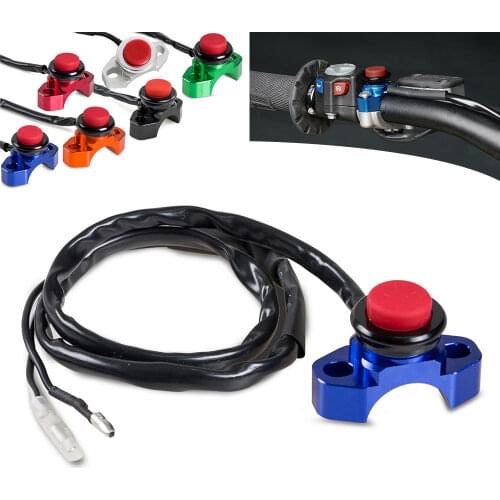 Universal Engine Stop Start Kill Switch Button For Aprilia Arctic Cat ATK BMW Beta Can-Am Gas Gas Husaberg Polaris Most Model