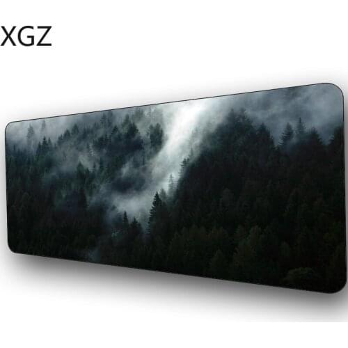 Countryside Fog Forest Beautiful Scenery Desktop Protection Mouse Pad Office Keyboard Desk Mat Notebook Mini Mousepad One Piece