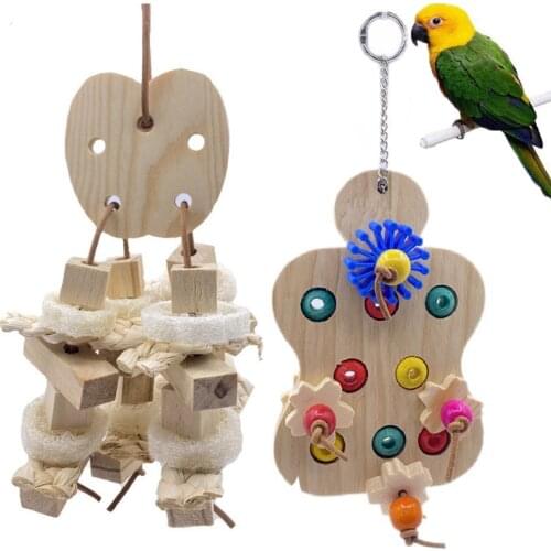 Bird ChewToys Parrot Chew Bite Toys Suitable for Small to Medium Size Parrots