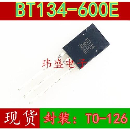 10pcs BT134-600E 600V/4A TO-126