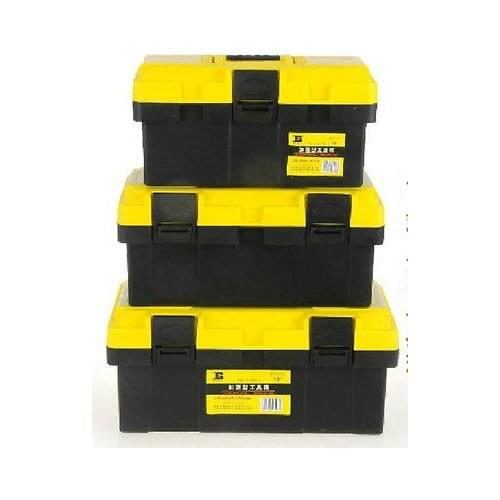19" Strengthened ABS PP Plastic Two Color Tool Boxes Tool Storage Box