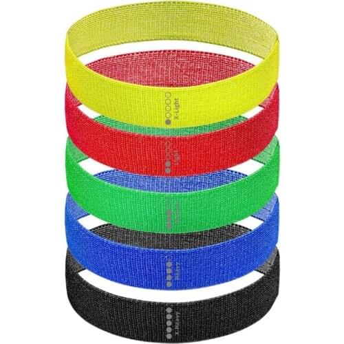 5Pcs Beautiful Buttocks Circle Fine Knitting Pressure Resistance Circle Yoga Aids Body Resistance Buttocks Abuse Circle