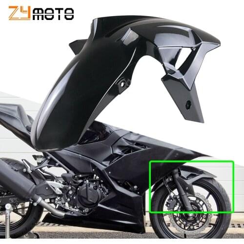 Ninja400 Z 400 Accessories Front Fender Mudguard Tire Splash Mud Guard Fit For KAWASAKI Ninja 400 Z400 2017 2018 2019 2020 2021