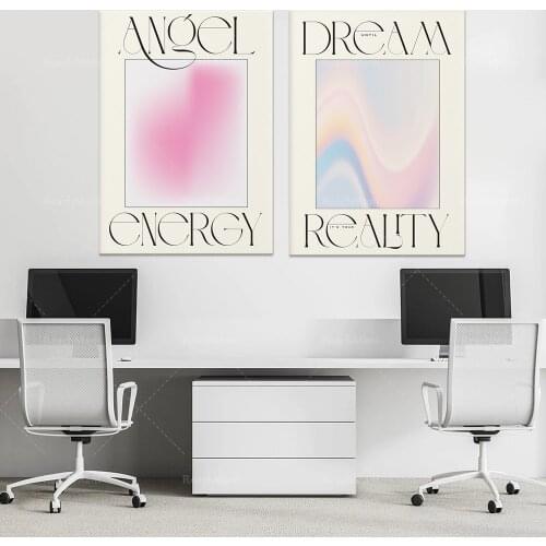 Angel Energy Dream | Dream Your Reality | Soft Decoration | | 90s Aesthetics | Abstract Art | CLIPARTO Spirit Art | Halo Print