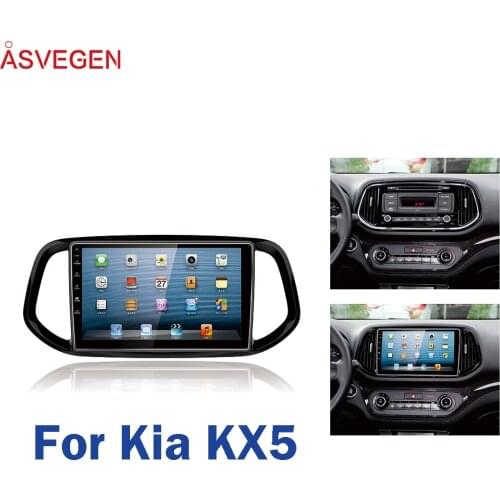 10.1 Inch Car Fascia For Kia KX5 Fascias Audio Fitting Adaptor Panel Frame Car DVD Frame Dashboard
