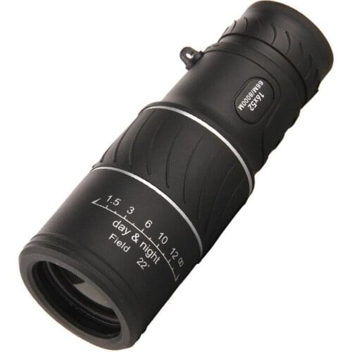 16 X 52 High Over Monocular Telescope Binoculars 66 / 8000M Plastic Binoculars Outdoor Sport Telescope HD Night Vision Telescope