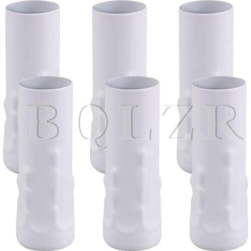 BQLZR 6Pieces 25mm Dia Iron Chandelier Light Cover Candle Socket Cover Sleeves