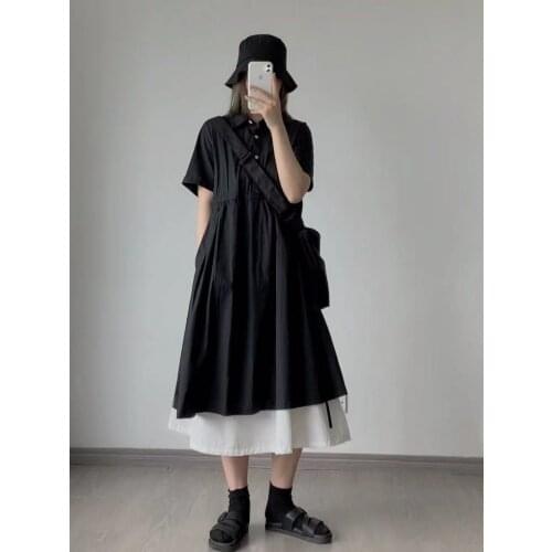 Dueweer Summer Dresses With Buttons