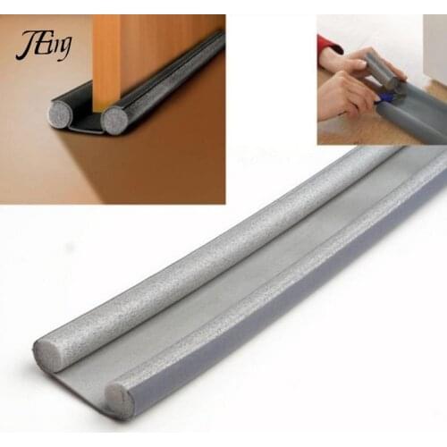 Flexible Door Bottom Sealing Strip Guard Wind Dust Threshold Seals Draft Stopper