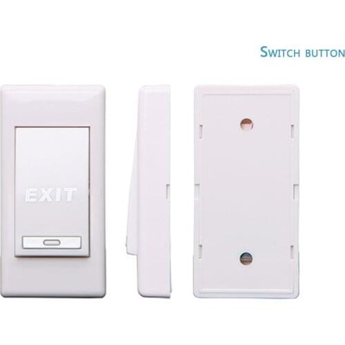 Door exit button door release jog switch