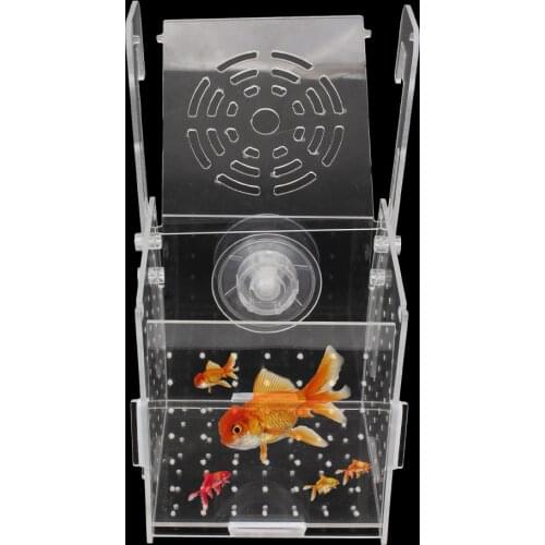Production Box Tropical Fish Breeding Box Small Fish Isolation Net Fish Tank Aquarium Box Acrylic