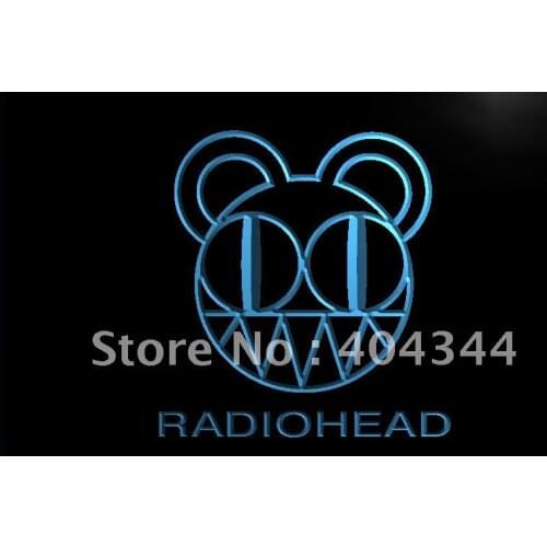 LF129- Radiohead Amnesia Rock Band LED Neon Light Sign home decor crafts