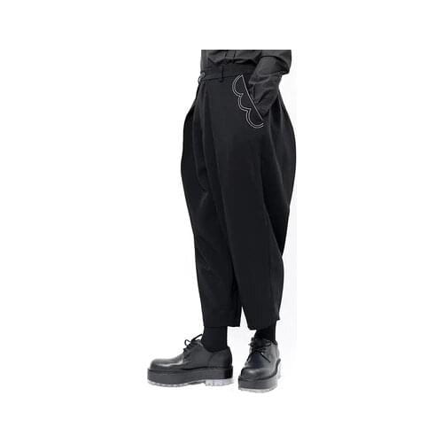 Mens pants, new style, Yamamoto style, casual pants, Capris, ham pants, Harem Pants, loose large size