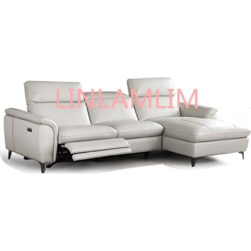 Living Room Sofa set corner sofa recliner electrical genuine leather sectional sofas modern muebles de sala moveis para casa