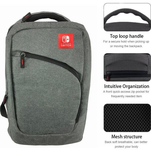 Luxury Carrying Backpack for Nintendo Switch Accessories Storage Protective Shoulder Bag Portable Travel Case For PS5 PS4/3/2