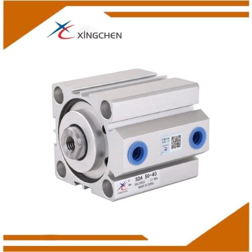 SDA50-5 SDA50-10 SDA50-15 SDA50-20 SDA50-30 SDA50-35 SDA50-40,45,50,60,75,100 Small thin cylinder SDA serie