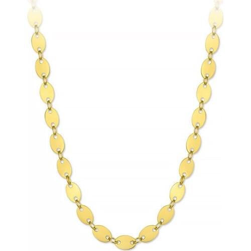 DARK DIAMOND-Hera necklace in rhodium plated sterling silver or 18k gold plated, antirust and adjustable