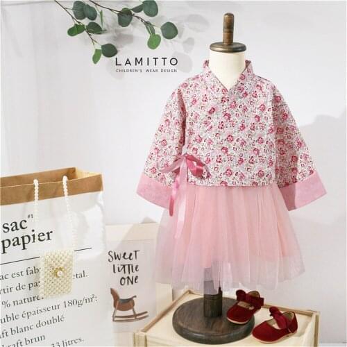 Tonytaobaby Spring Clothes New Baby Girl Childrens Clothing Girl Little Floral Sweet Gauze Dress Set