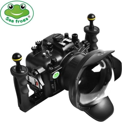 Pre-order 100M/325FT Aluminum Alloy Waterproof Camera Case for Sony A9 28-70mm 90mm 16-35mm Lens