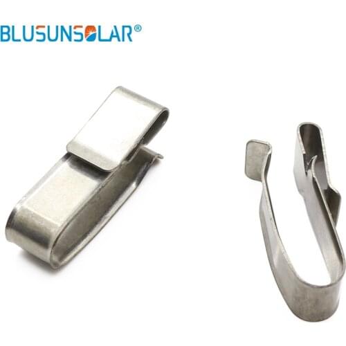 Hot Selling high quality SUS 304 Material big size 4 x 4mm2 PV cable clips