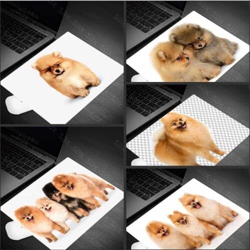 Yzuoan Small and Exquisite Puppy Mouse Pad Easy To Carry Notebook Soft Rubber Pad High-quality Gamer Mouse Pad Desk Pad