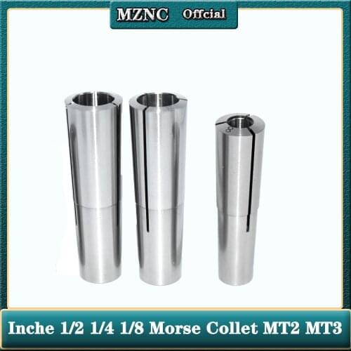 1/2 1/4 1/8 716 collet set thread 3/8 MT2 MS Mohs tapper collet morse spring collet clamping tool for CNC machine milling