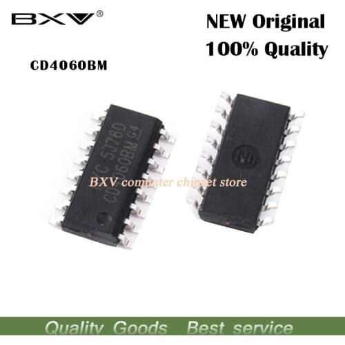 100PCS/lot CD4060BM CD4060 HCF4060 SOP16