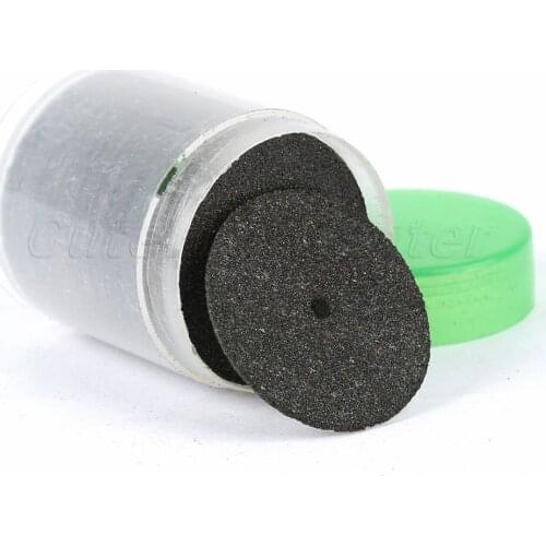 36pcs/1tube Black Discs Dremel Rotary Tool Cut Off Wheels plate Disc 24mm Reinforced 0.6mm thick cut metal/plastic Abrasive Pad