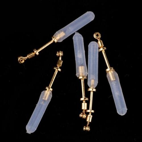 5pcs Copper head Fishing float Seat Vertical Buoy Not hurt throw line float with Good Elasticity