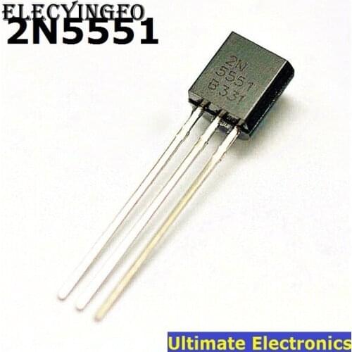 50pcs 2N5551 TO-92 NPN General Purpose Transistor