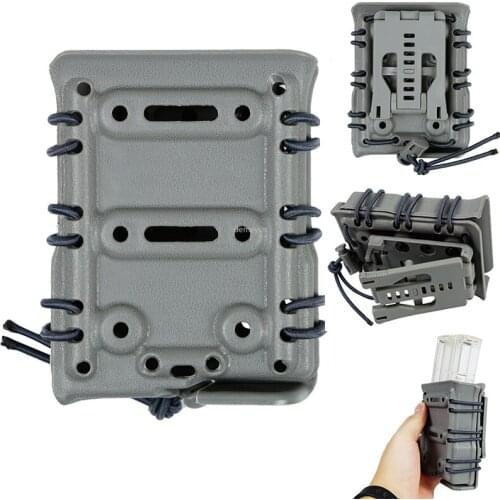 7.62mm Tactical Magazine Pouch Airsoft Hunting Shooting Holster Rifle Mag Pouch Military Paintball Cs Training Fast Mag Pouches