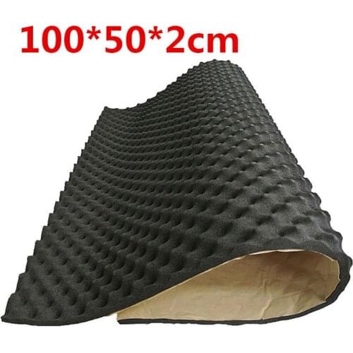 2cm Automotive Sound Deadener Car Sound Deadener Noise Insulation Acoustic Dampening Foam Subwoofer Mat Soundproofing Accessory