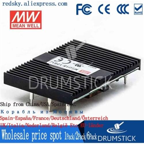 Steady MEAN WELL NSD15-12S12 12V 1.25A meanwell NSD15 12V 15W DC-DC Regulated Single Output Converter