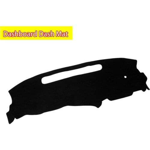 Black Car Dashmat Dash Mat Dashboard Pad Sun Cover Fit For 1998-2004 CHEVROLET S10