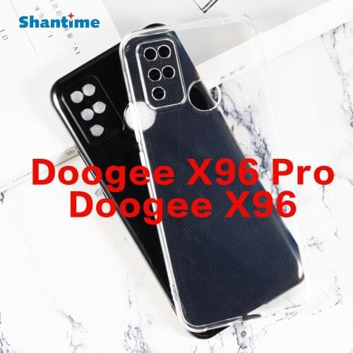 For Doogee X96 Pro Case Ultra Thin Clear Soft TPU Case Cover For Doogee X96 Couqe Funda