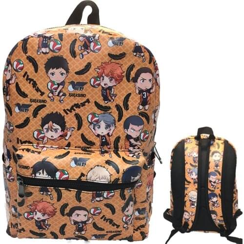 IVYYE Haikyuu Anime Backpack Rucksacks Cartoon Backpacks Casual Schoolbags travel Knapsack Unisex