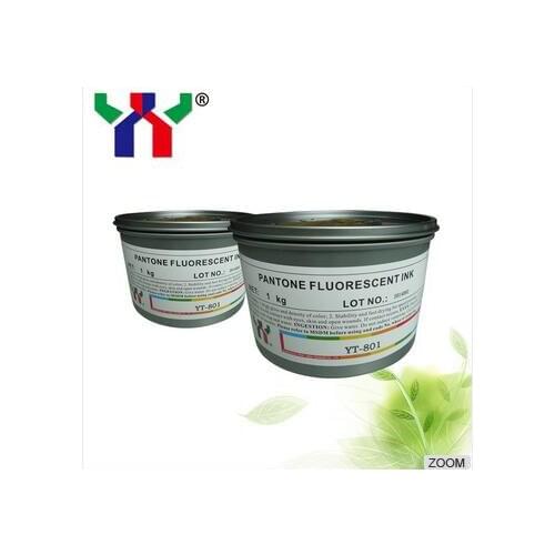 Fluorescent under UV light, UV Pantone Fluorescent offset ink