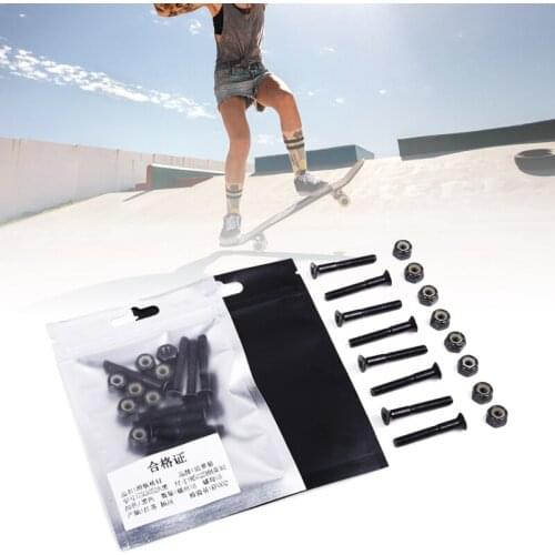 Skateboard Bridge Nail Set M5*28mm Long Screw Nail M5 Screw and Nut Accessories TN88