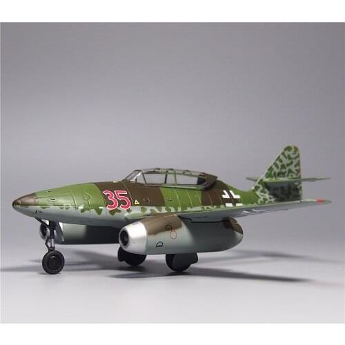 Germany WWII Me262B-la 1/72 Scale Fighter Aircraft Military Toy Airplane Models Adult Children Toys for Display Show Collections