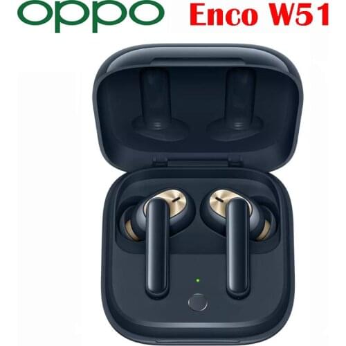New Original OPPO Enco W51 TWS Earphone Bluetooth 5.0 Noise Cancellation Wireless Earphones For Reno 4 Pro 3 Find X2 Pro ACE 2