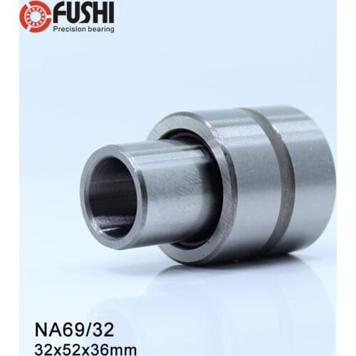 NA69/32 Bearing 32*52*36 mm ( 1 PC ) Solid Collar Needle Roller Bearings With Inner Ring 65349/32 62549/32 Bearing