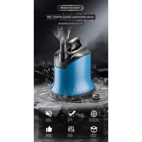 Submersible Water Pump Paecal Suction pump Aquarium Circulating pump Filter bottom suction pump Fish tank Water pump