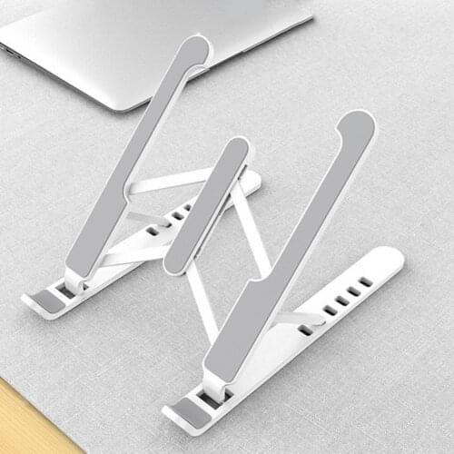 Portable Laptop Rack Holder Load-bearing Good Heat Dissipation Components Six Gear Desktop Bracket for Notebook Accessories