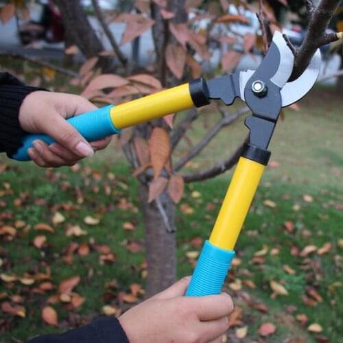 Anti Handle Pruning Lopping Shears garden bonsai tools Ioppers 65Mn Garden Hedge Tree scissors Cutter Gardening Bonsai Tools
