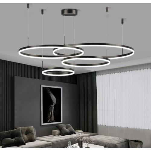 Modern Led Chandelier Light For Living room Dining room Kitchen Coffee Gold Fashion LED Chandelier Lamp foyer polar chandelier