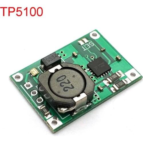 TP5100 Battery Charge Moudle Double Single Lithium Battery Charge Management Compatible 2A Rechargeable Lithium Plate